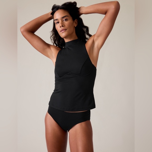 Athleta Other - 🖤 NWT! Athleta Black Maldives Sport Zip Tankini - Size 32B/C,  36B/C and 36D/DD